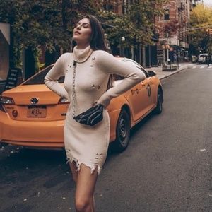 Lovers + Friends Turtleneck Dress